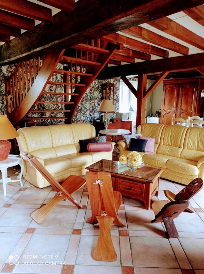 B&B Ferme De La Rouzannerie Pour 2 Ou Famille Lanneray Eksteriør bilde